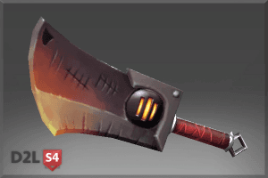 Inscribed Broiler's Cleaver