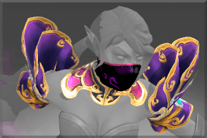 Inscribed Wings of the Fluttering Amethyst