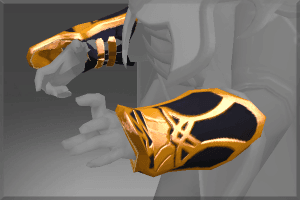 Autographed Bracers of Sinister Lightning