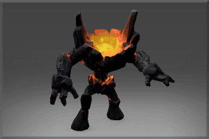 Autographed Obsidian Golem