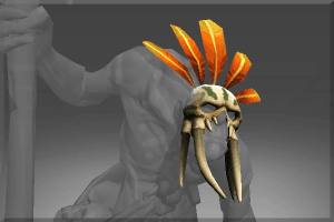 Autographed Tribal Megadon Mask