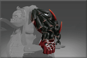 Inscribed Pauldrones of the Basilisk
