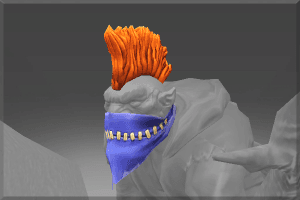 Inscribed Rough Rider's Muggin' Mask